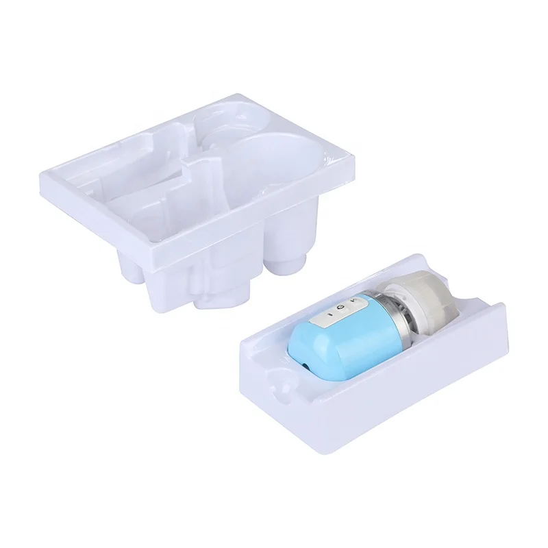 Custom thermoformed plastic blister tray drying growing storage blister case