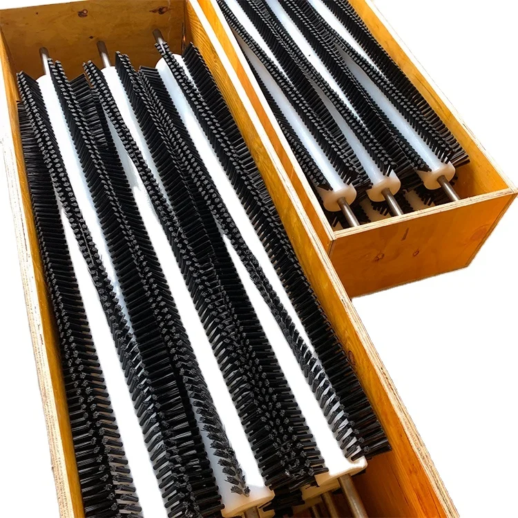 Nylon Conveyor Roller Cleaning  Brush for Belt Sweeping China