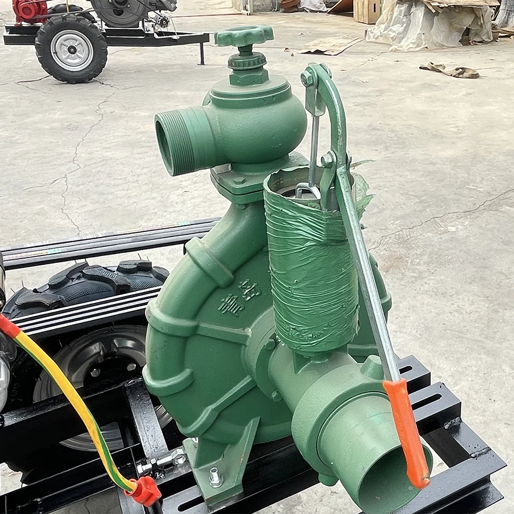 4-inch high-pressure spray pump, long water delivery distance, diesel engine driven high-head pump
