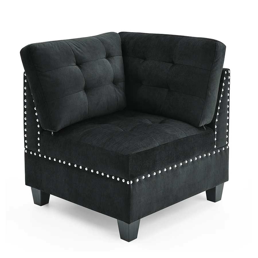 Современная мебель диван секционный элегантный гостиная модульная мебель высокого качества секционный Крытый угловой диван