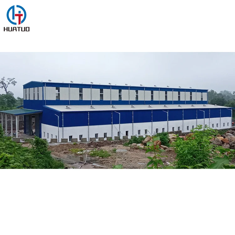Gym Building Prefabricated Sheds Storage Outdoor House Structure Steel Warehouse