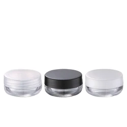 wholesale plastic jars 3g mini plastic sample jar small empty cream jar