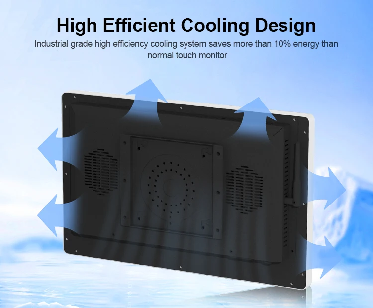 factory OEM 22inch machine lcd screen advertising player android media player for digital signage