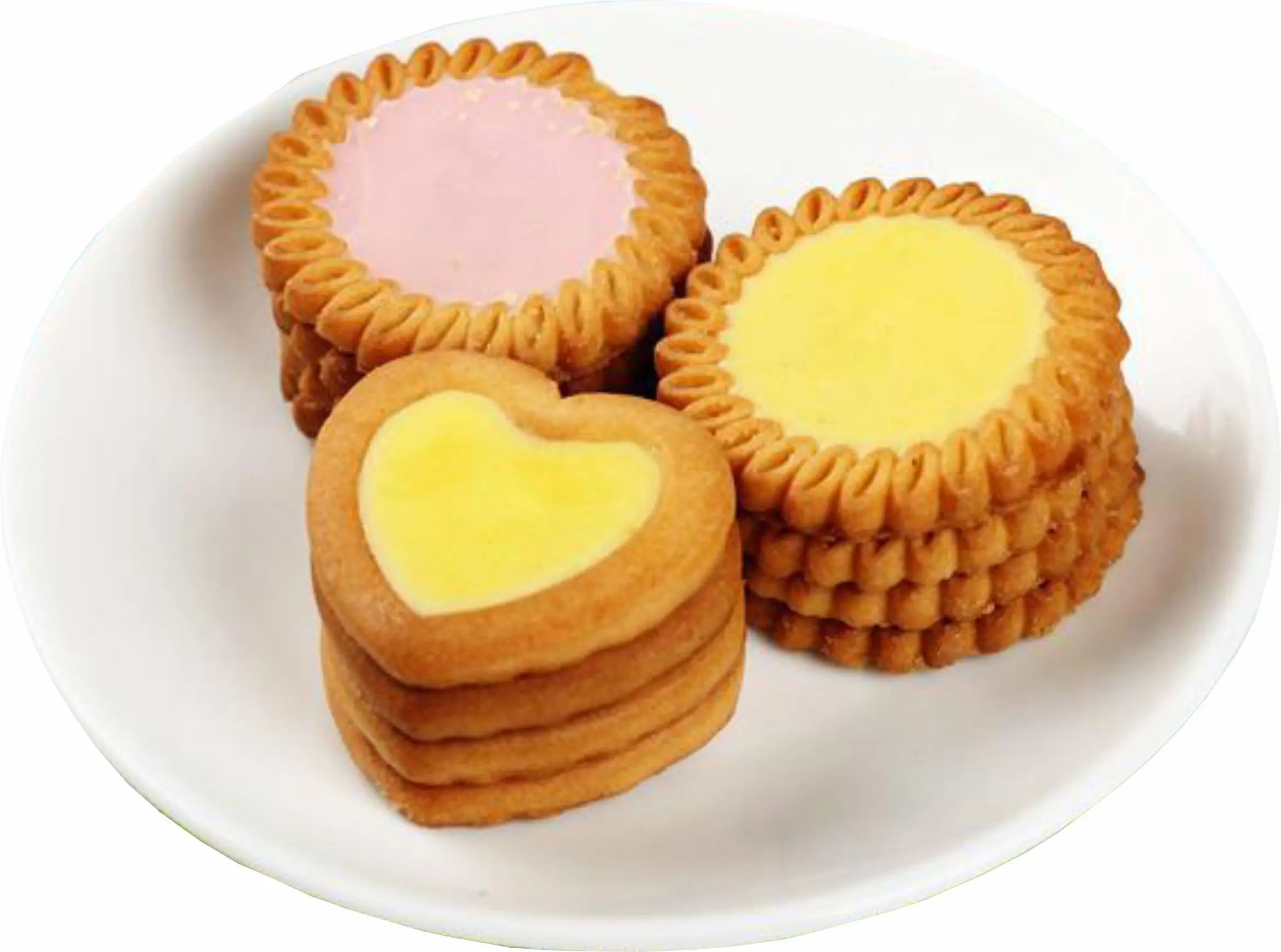 Cookie Biscuit Chocolate and Jam Depositing Machine for jam tarts making