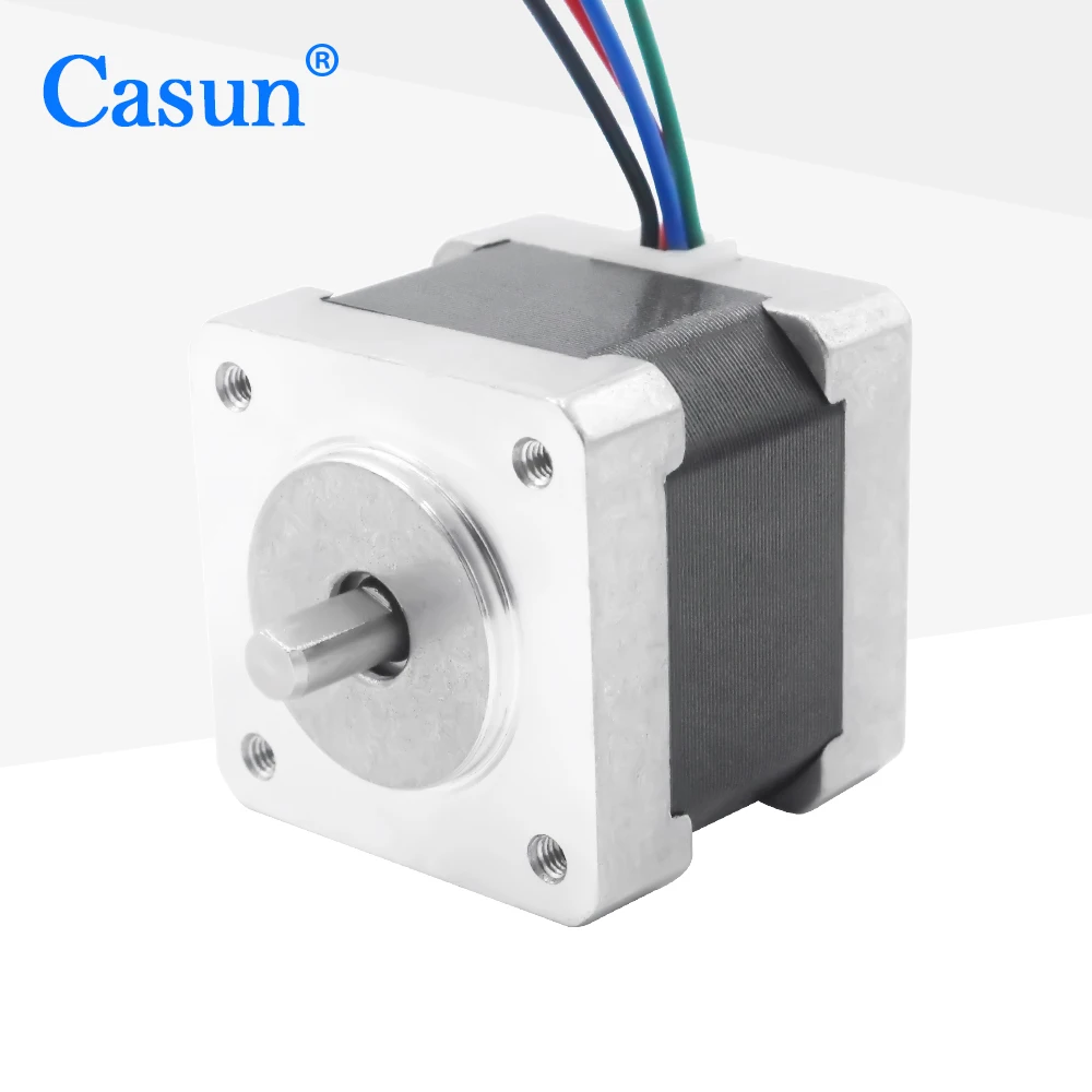 Casun Stepper Motor 1.8 degree  nema 14 240mN.m 0.32A High Quality Flat Stepping Motor with RoSH