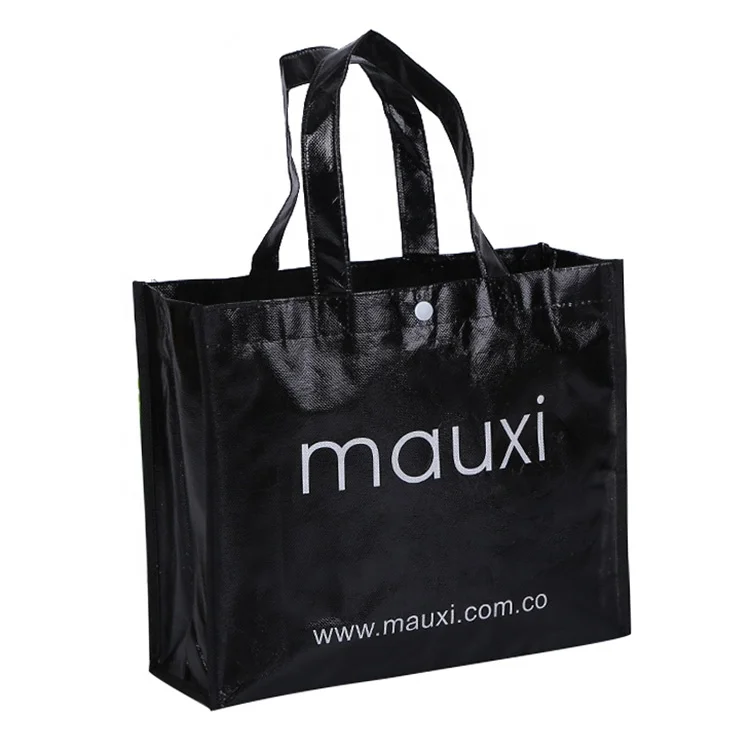 Custom Printed Logo Reusable Grocery Bag Gift Non Woven Shopping Bag Non-woven Cloth Bag