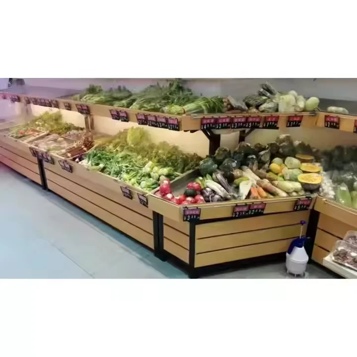 Supermarket shelves fruit and vegetable rack multilayer display shelves
