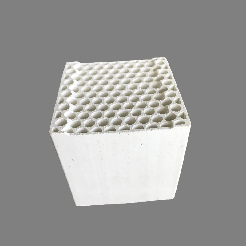 100*100mm Cellular Honeycomb Ceramics for RTO RCO Heat Exchanger