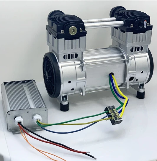 DC24V / DC48V / DC110V /DC144V air conditioner compressor pump ac dc portable air compressor wholesale