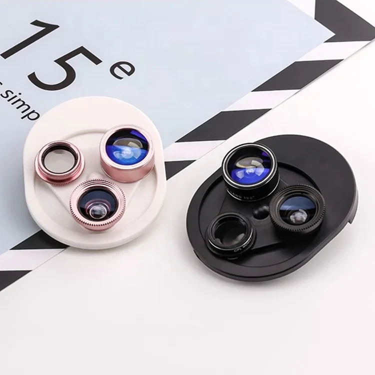 
Portable High Definition Wide Angle Mini Fish Eye Camera Mobile Lens With Clip 
