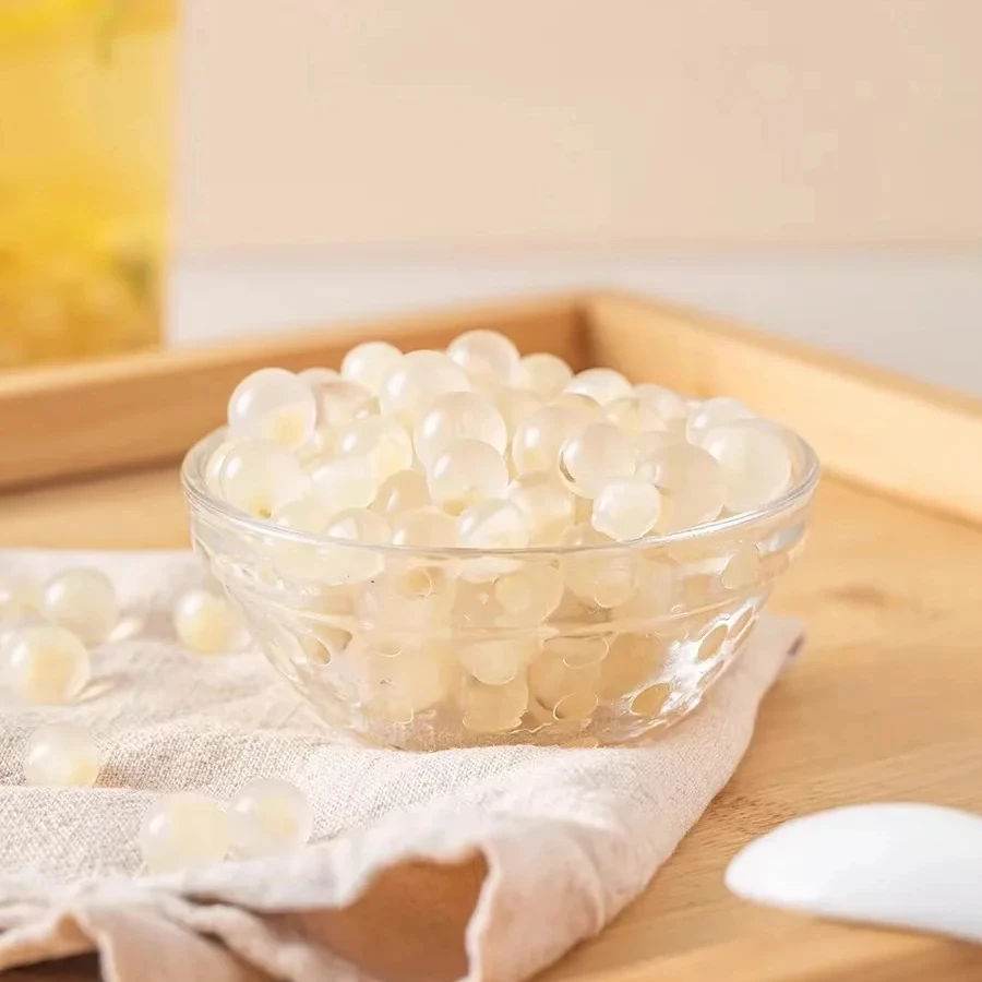 Wholesale chestnut individual popping boba bag bubble tea ingredients boba