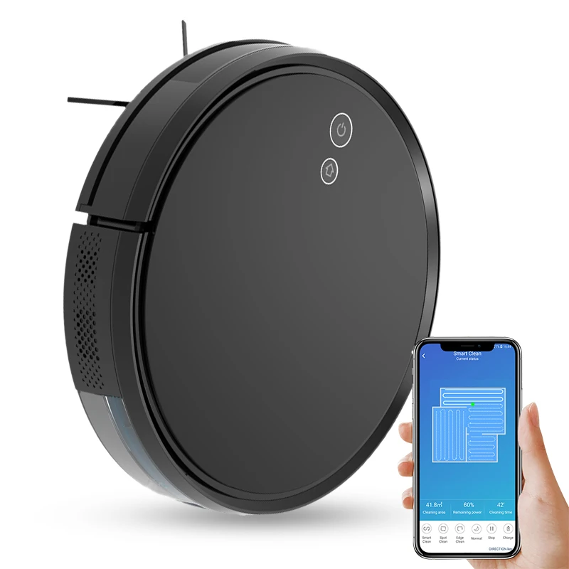 Заводская распродажа, низкий минимальный заказ, робот-пылесос для очистки пола, Ковров, большой заряд батареи, два в одном, робот-пылесос с функцией влажной и сухой уборки