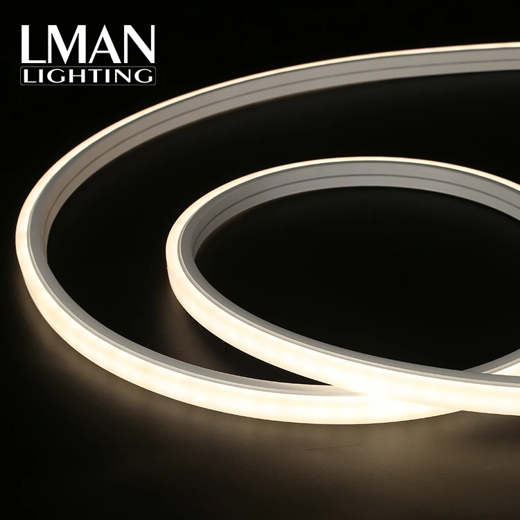 Landscape Decoration Lighting Silicone Tube Ip65 Waterproof Mini 10*10mm Smd 2835 Dc12v 24v Led Neon Light