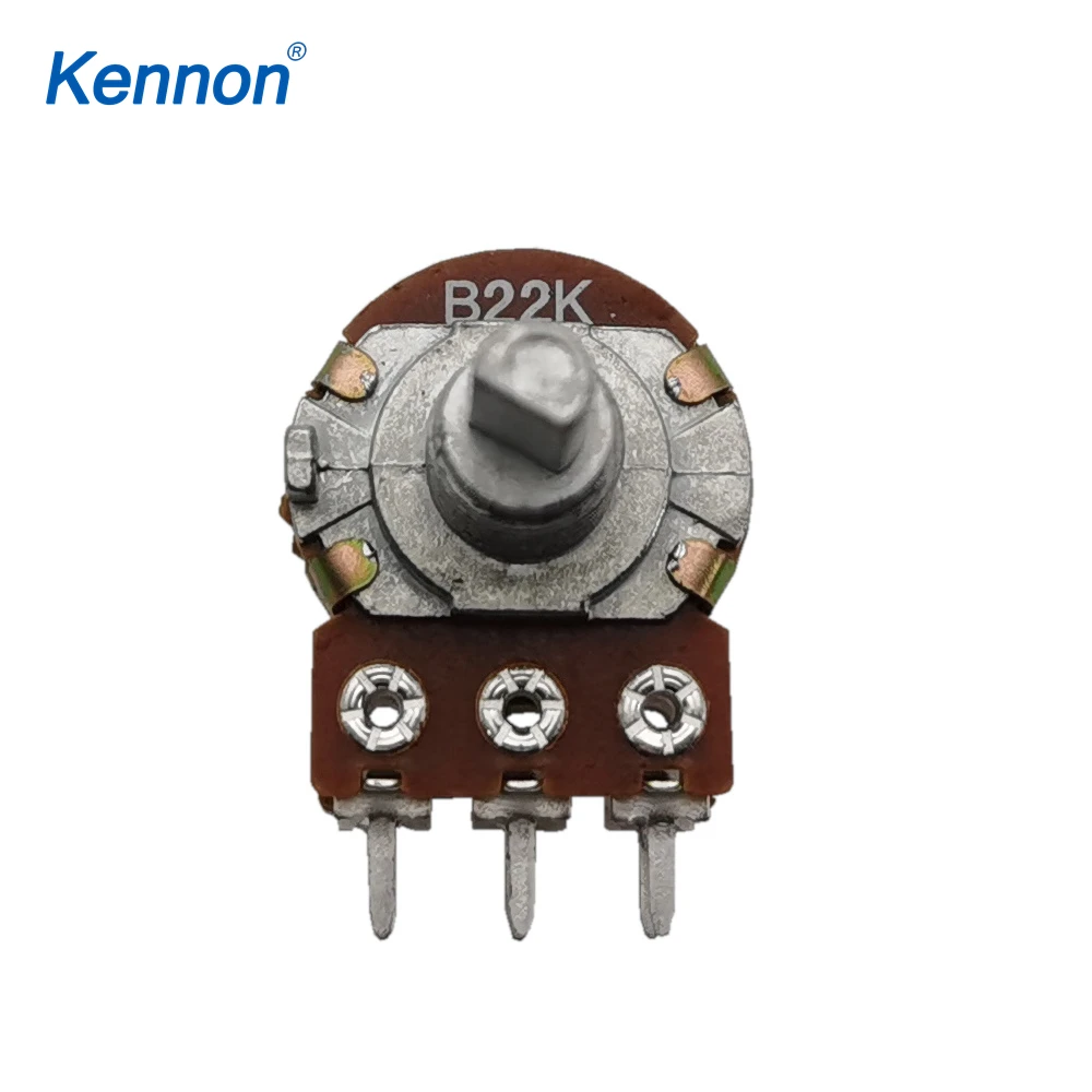 WH148-1B-2-4F B22K ohm throttle potentiometer for video audio speed sound control alps alpha omeg radiohm 100k 10k with lock