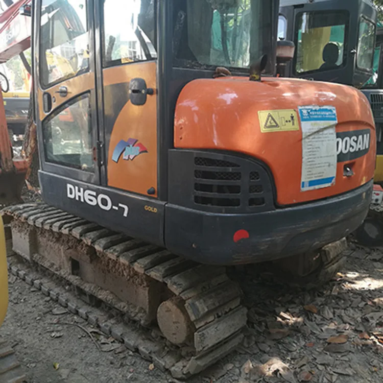 New arrival used mini excavator doosan DH60/original second hand doosan DH60-7