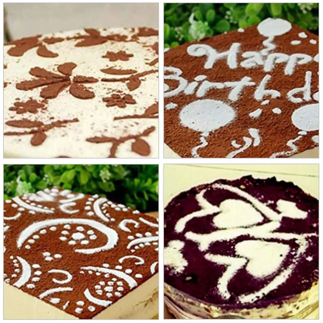 Cake Stencil Wedding Cake Decoration Stencils for Cake Decorating Templates Spray Floral Baking Tools