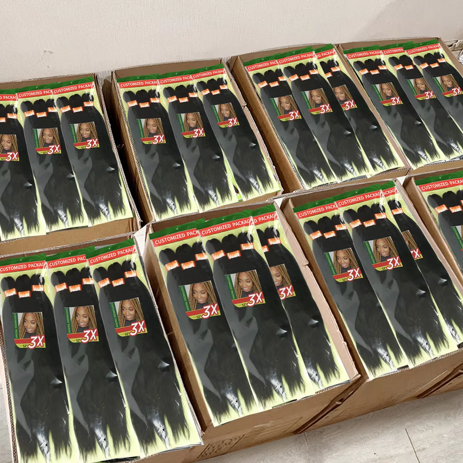 Free Sample Extensions Kanekaion for African Hair yaki Ombre Braids Easy Braid Pre Stretched Synthetic Braiding Hair