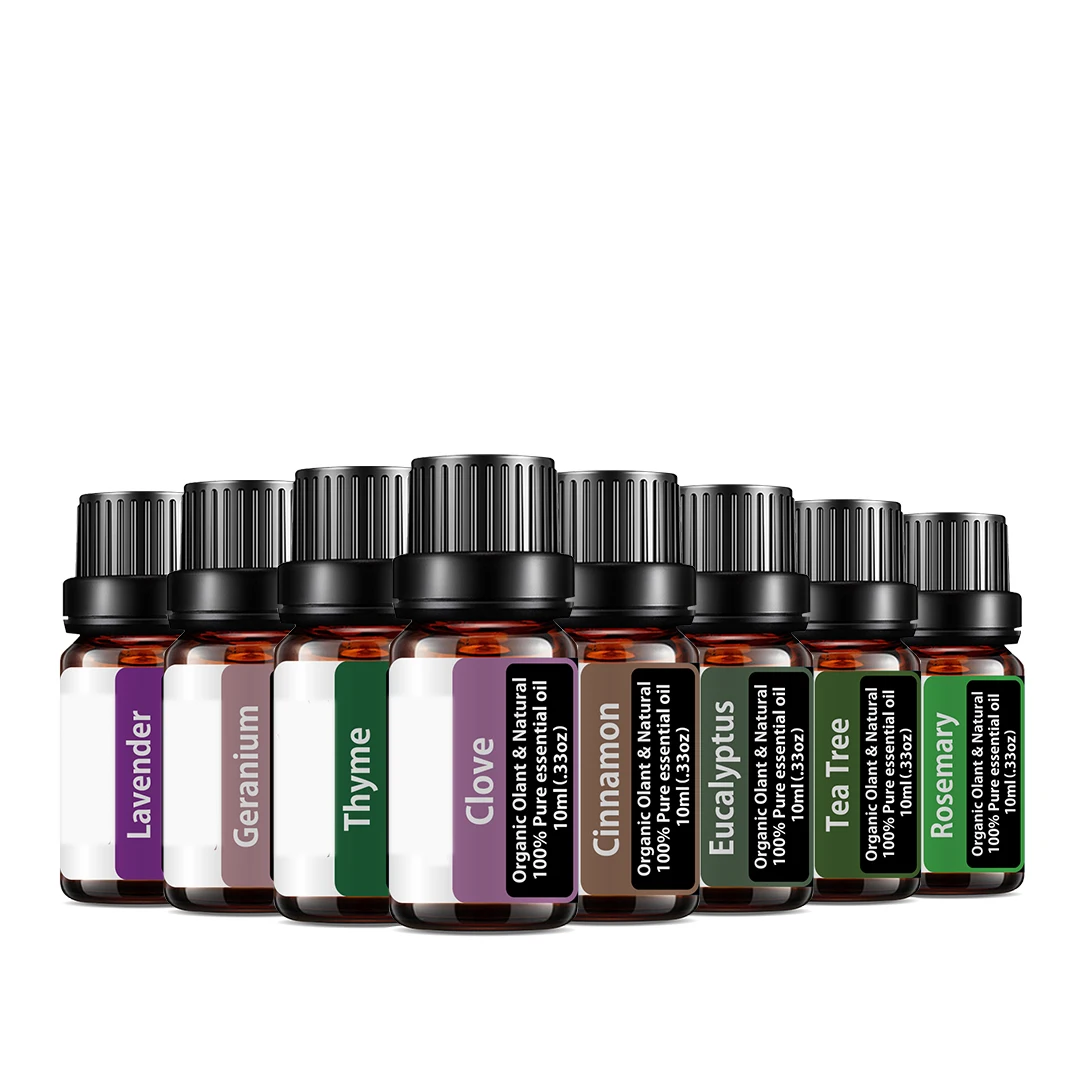 Natural Organic Tighten Skin Relax Comfort Massage Set Diffuser Essential Oil