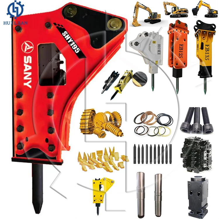 New Original SANY Hydraulic Rock Jack Hammer Excavator Hydraulic Breaker For Sany SHY68 SHY75 SHY215 SHY265 SHY195