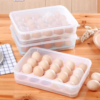 Clear High Quality Chicken Egg Box, Plastic Egg Storage Box