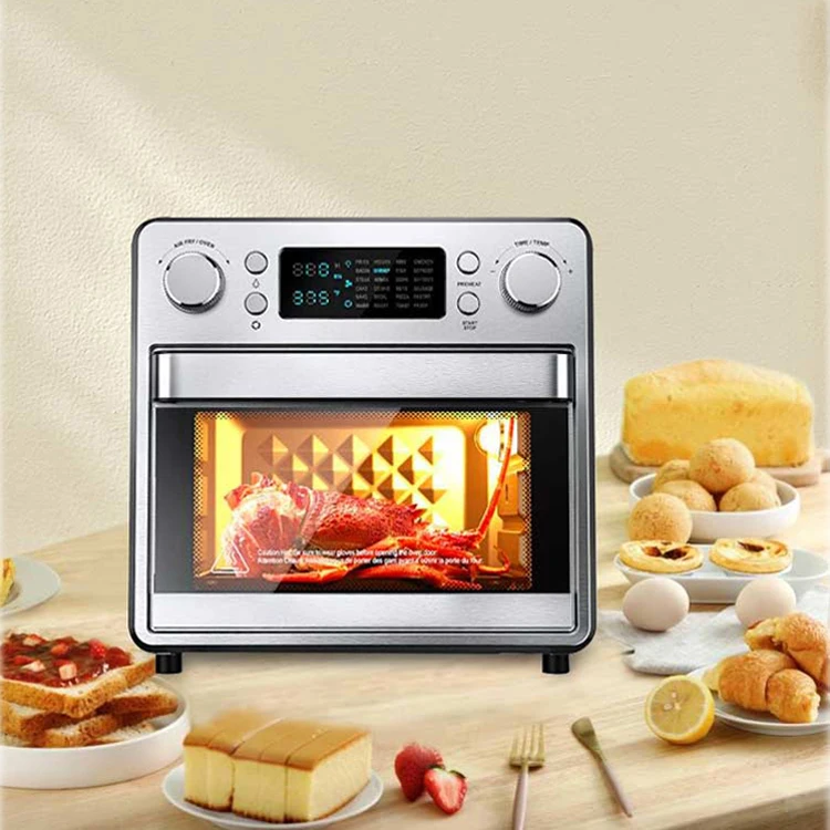 KUFU Custom 15L Electric Ovens With Digital Controls Stainless Steel Smart Home Oven Air Frying Without Oil Air Fryer Oven