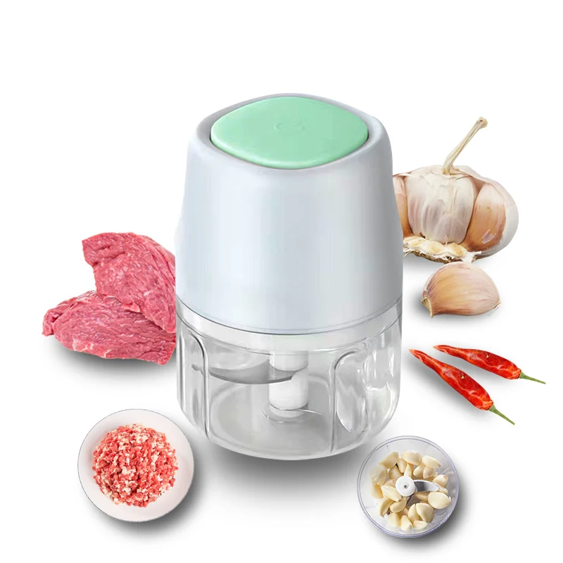 High-power wireless kitchen multifunction food processor grinder masher meat onion ginger cordless garlic electric chopper