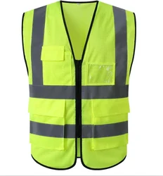 High Visibility Traffic Construction safty vest safety vest reflective
