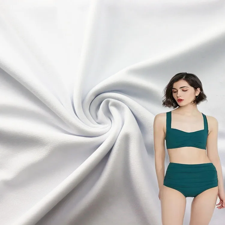 Polyester spandex knit swimwear lining fabric