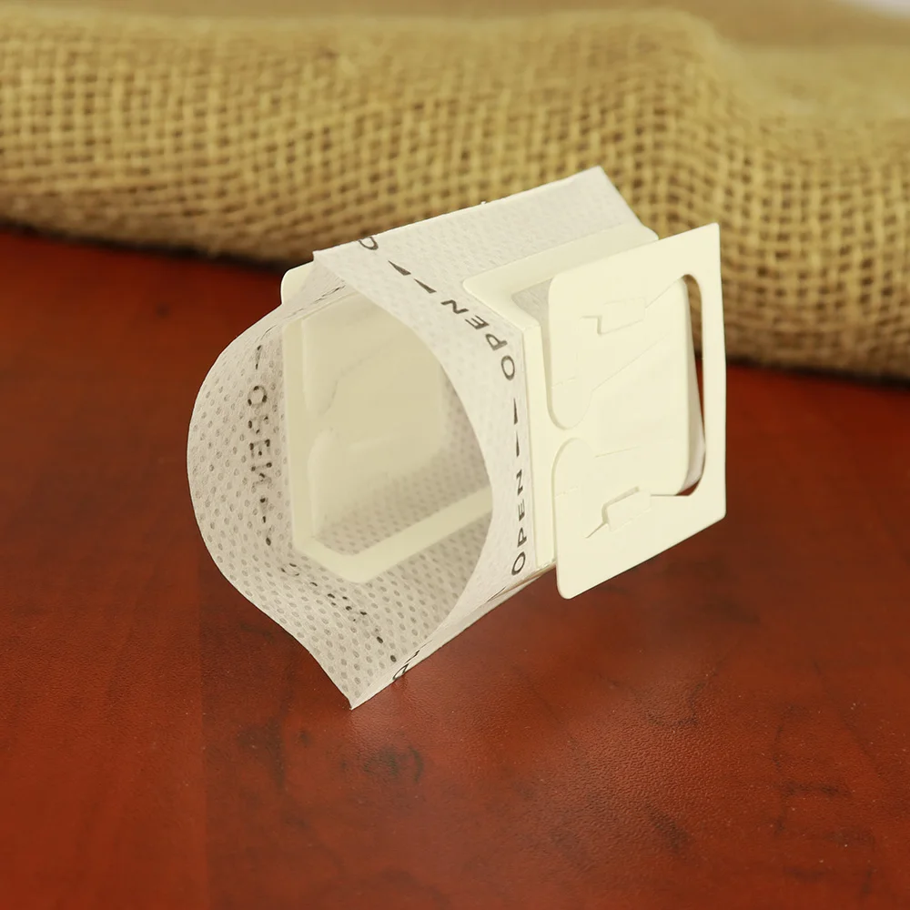 White Biodegradable Disposable Filter hanging Ear Coffee Drip Bag