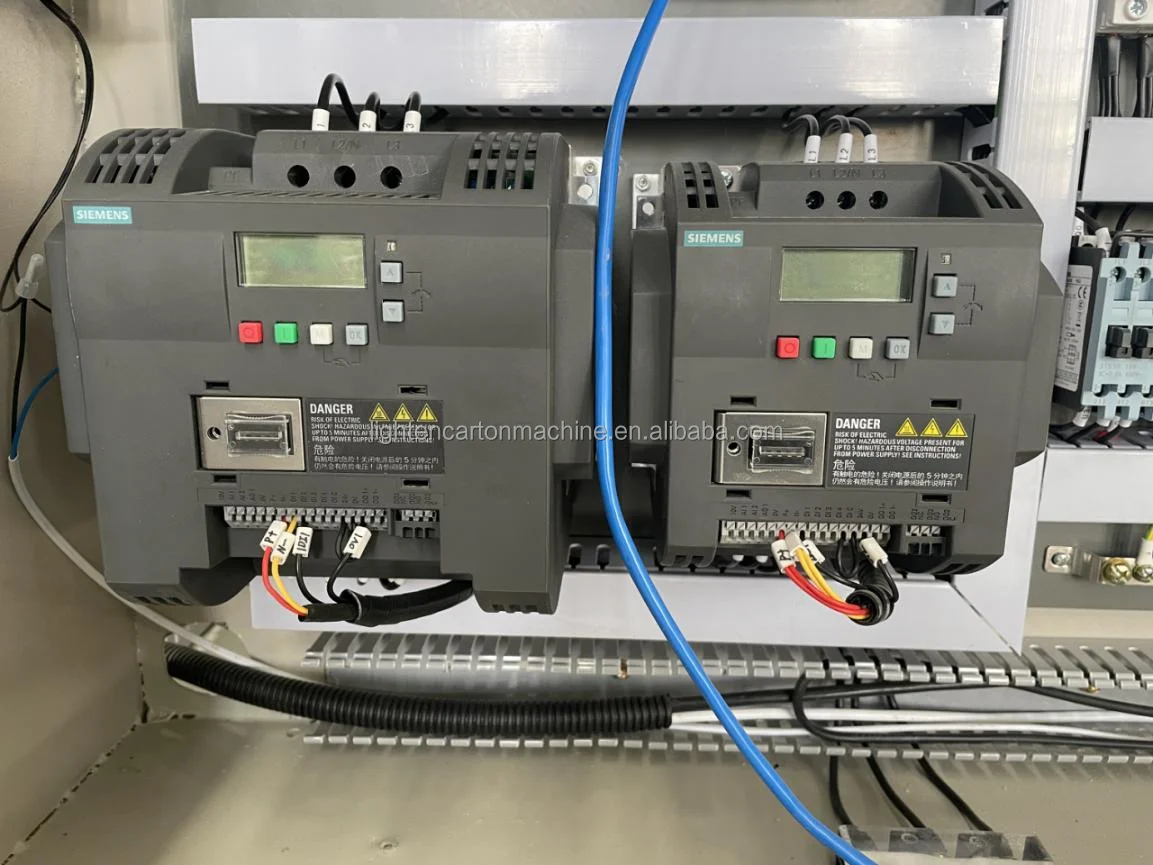  Automatic carton box folding gluing machine --carton