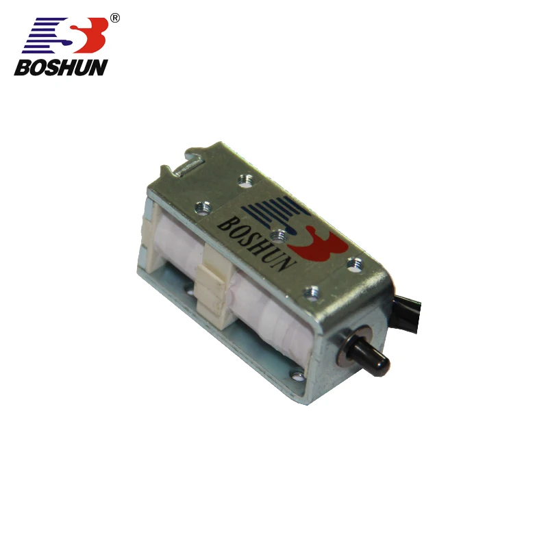 BS-0951N Pull latch solenoid or electromagnet for knitting machine keep solenoid DC24V 12V