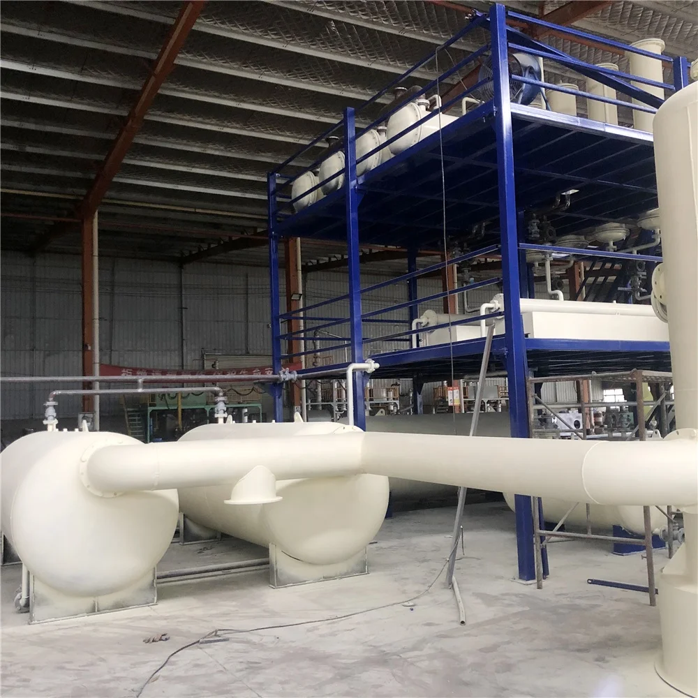 Plastic oil distillation diesel equipment