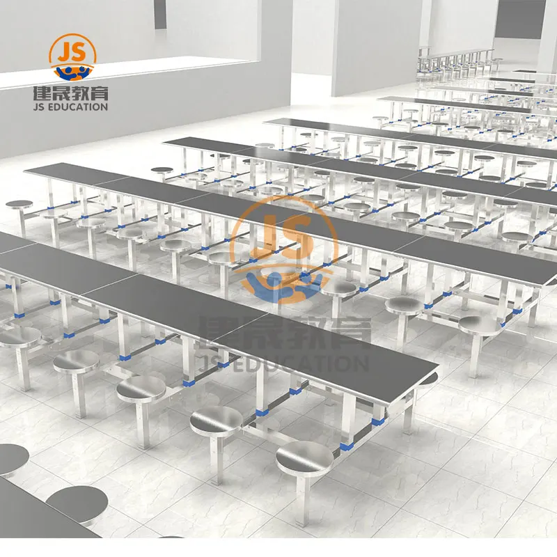 School Furniture Canteen Furniture Foldable Dining Table