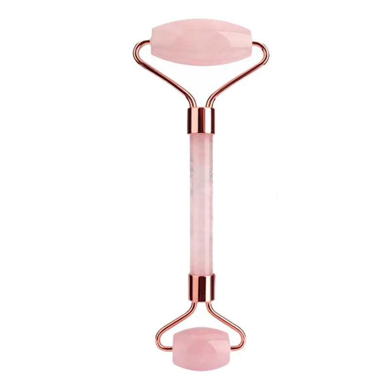 Beauty Guasha Massager Jade Roller Vibration Facial Green Pink Colour Box Face Neck Body Customized Logo Available Healthy Care
