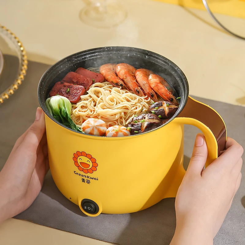 Electric cooker household multi function electric hot pot non stick  inner multi cooker noodle pot frying pan