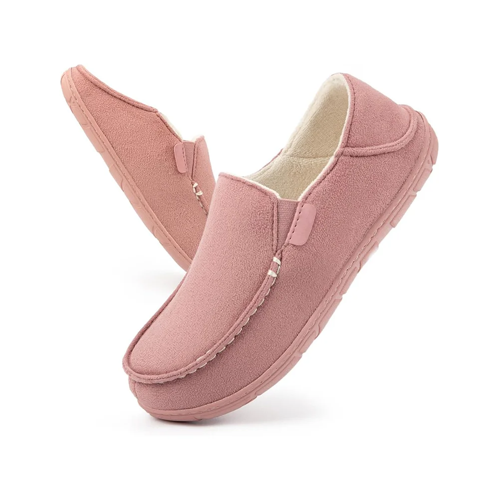 Женские тапочки из микрозамши с эффектом памяти