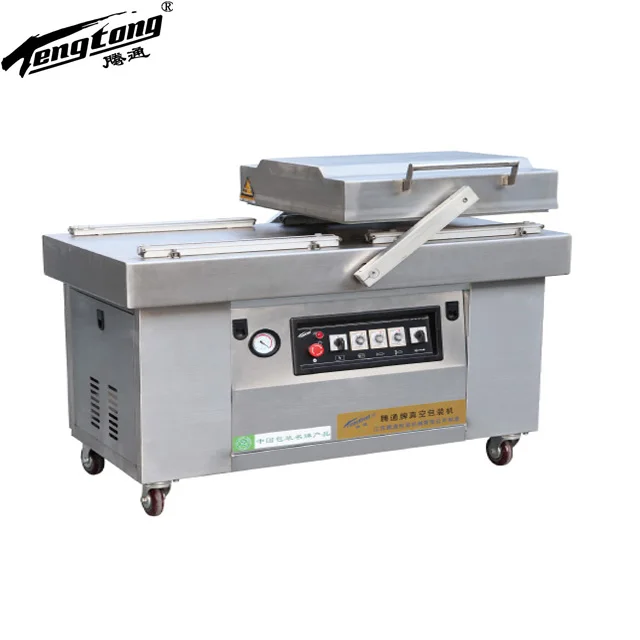  Очищенный Лук двухкамерный вакуум-упаковочная машина DZD-600/2SD с углубление