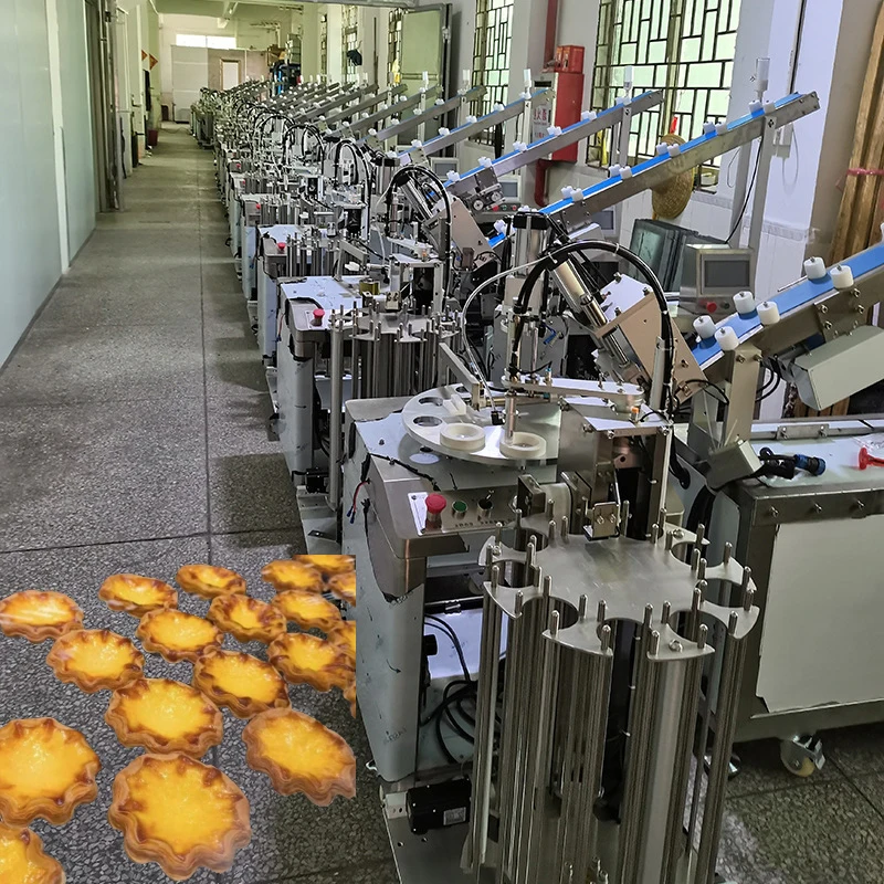 Professional Pie Tart Making Machine Graham Cracker Crust Pie Crusts maker Egg-tart forming machine