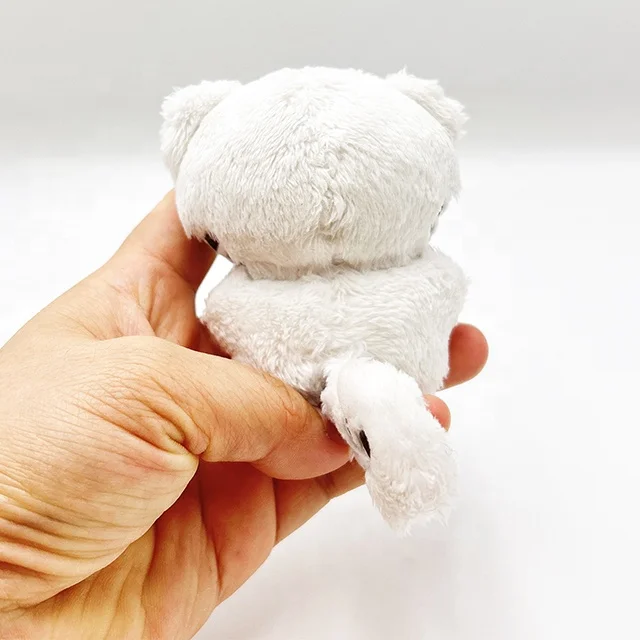 Alibaba hot selling 5mm plush soft fabric Tiger doll custom mini animal plushies toy