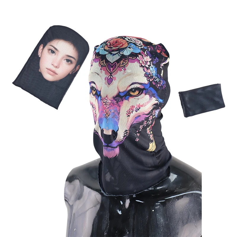 Ecai Blank Designer Mask Low Key Face Fight Windproof Balaclava Custom Printed Mask