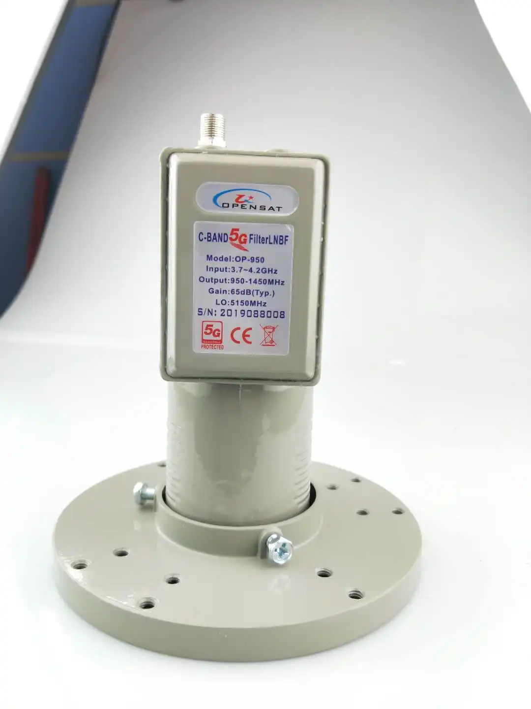 opensat high quality and good price low noise high gain  universal c  band lnb