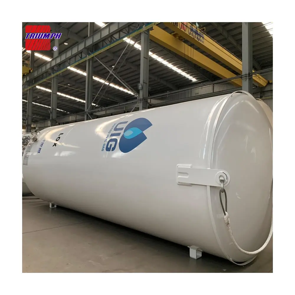 High/Low Pressure Steel Cryogenic Liquid Nitrogen Storage Tank