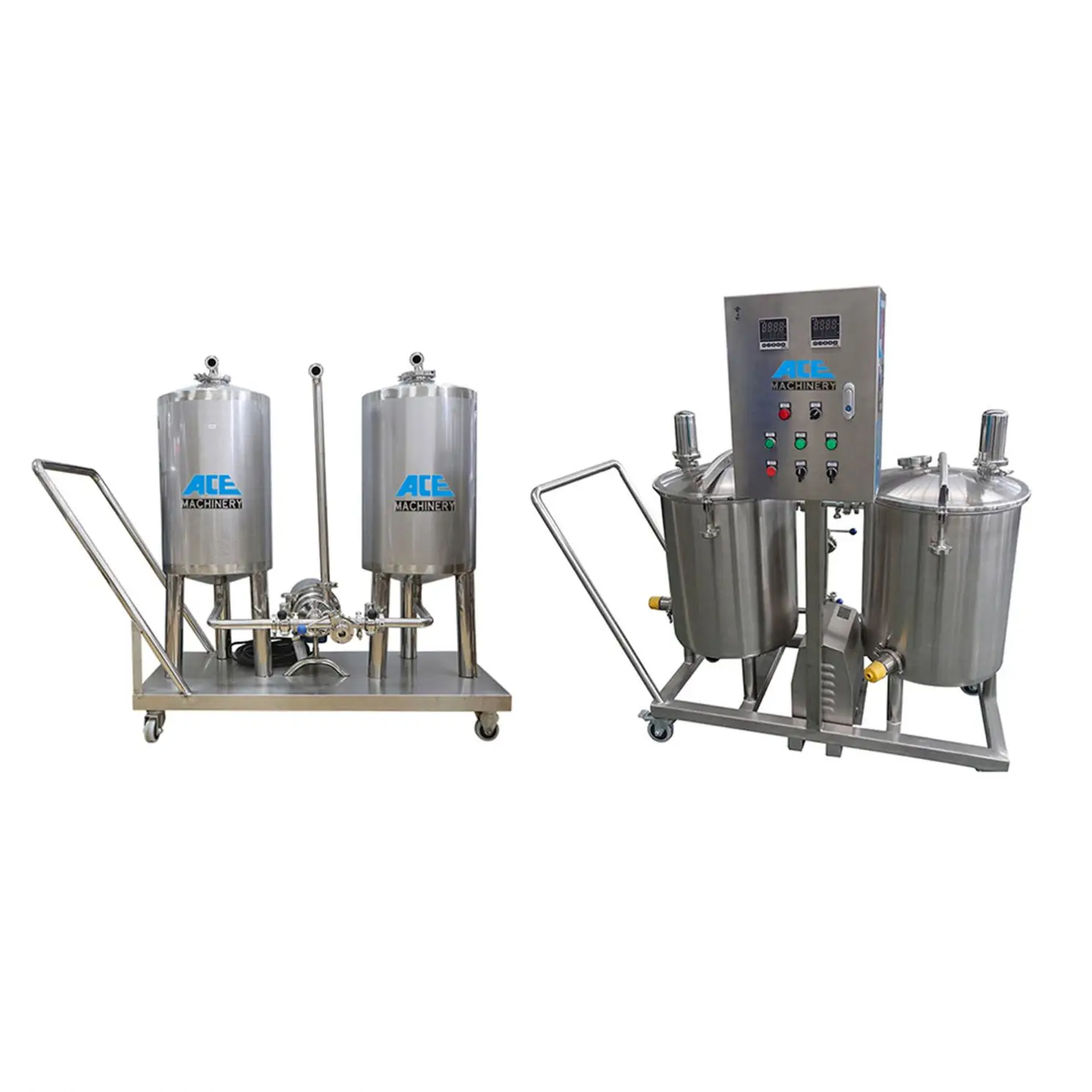 Ace Fruit Filling Auto Cip Cleaning System Juice Production Line For Factory Price