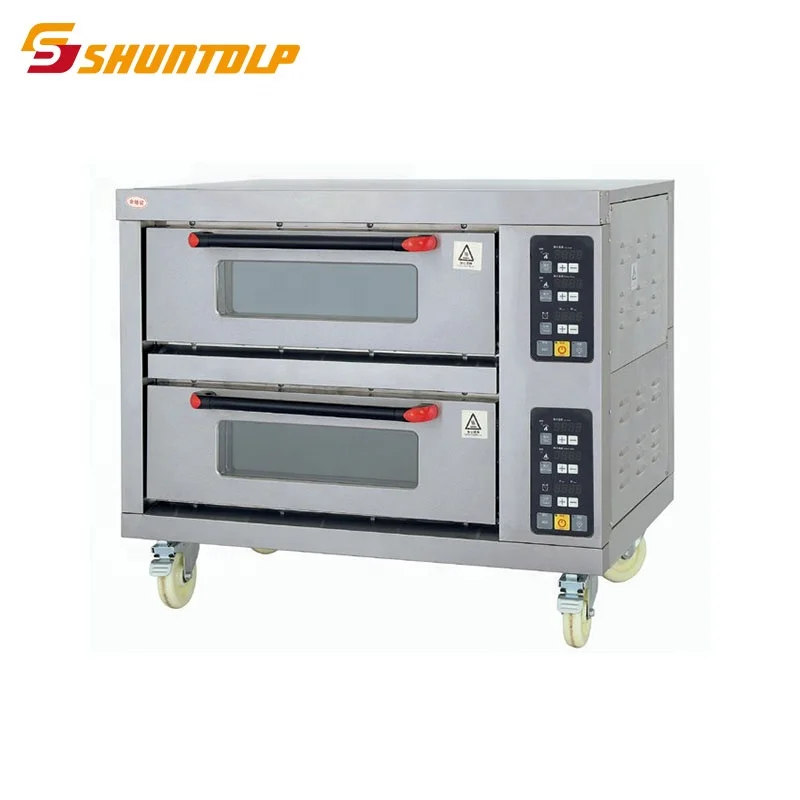1 deck 2 tray deck oven Commercial electric cake oven  bakery shop restaurant equipment gas bread pizza single deck oven