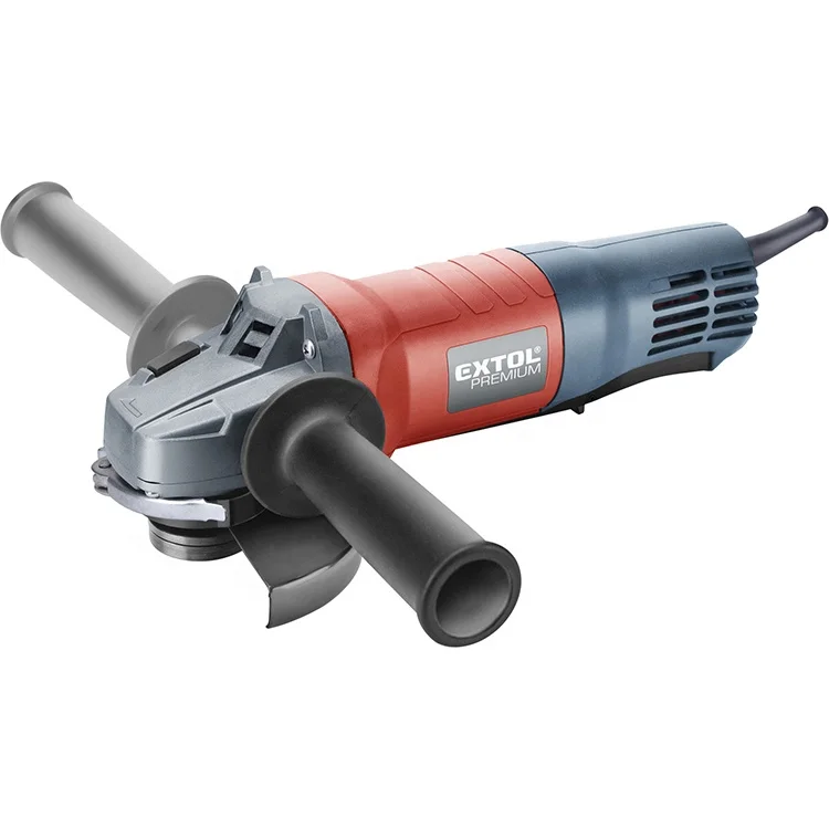 8892025 EXTOL 125MM 900W small practical electric cordled soft start powerful professional angle grinder with paddle switch