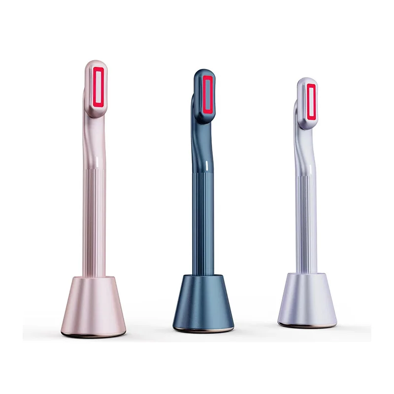 fashion wholesale Micro current LED infrared heating Rhytidectomy Vibration EMS Phototherapy Hot compress Eye massager