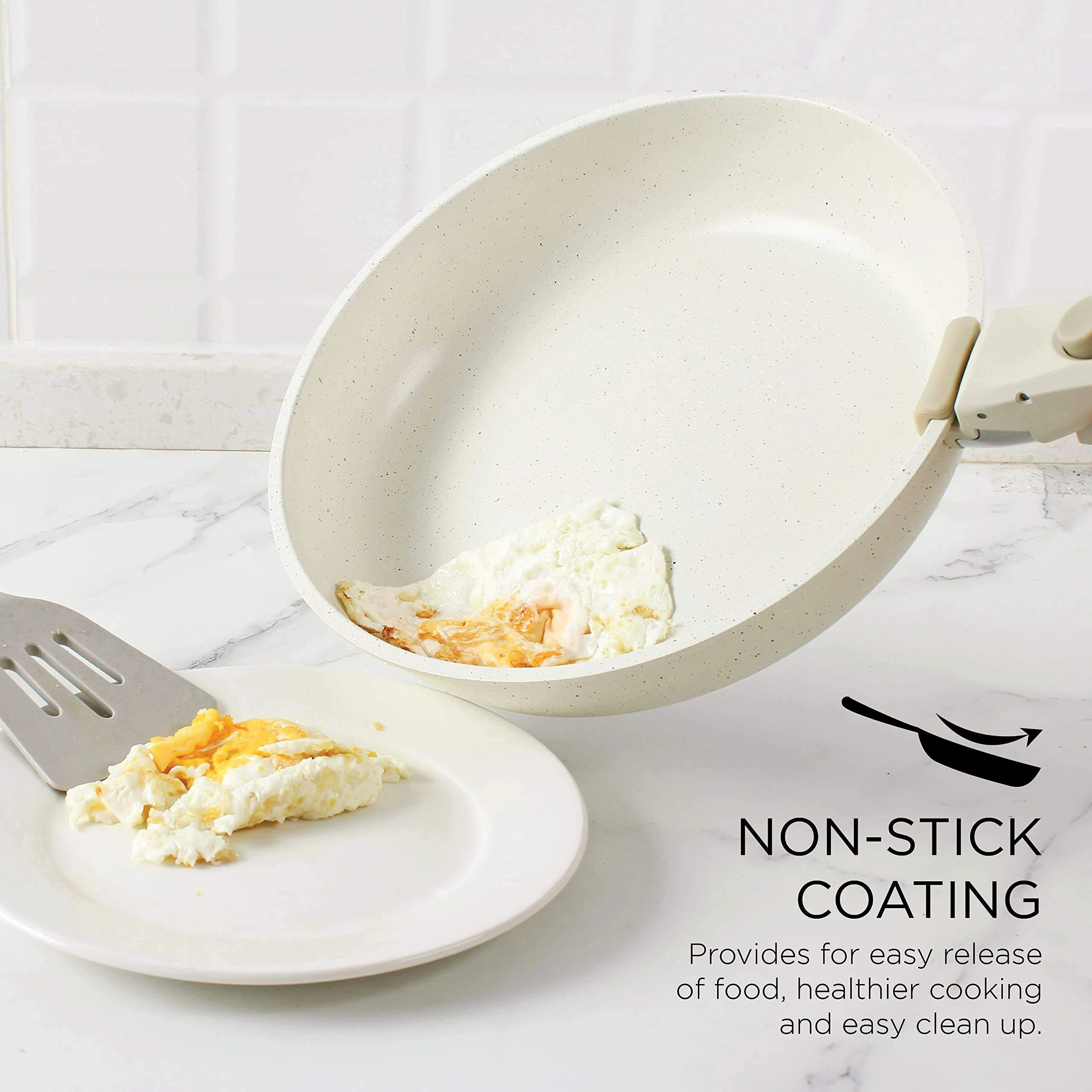 Kitchen 13 Piece Pots And Pans Set Oven Safe Nonstick Kitchen Cookware With Removable Handle