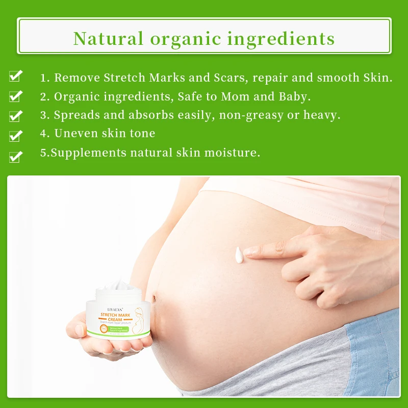 Stretchmark Remover Cream Natural Organic Body Scar Pregnancy Repair Body Anti Scar Removal Stretch Mark Cream
