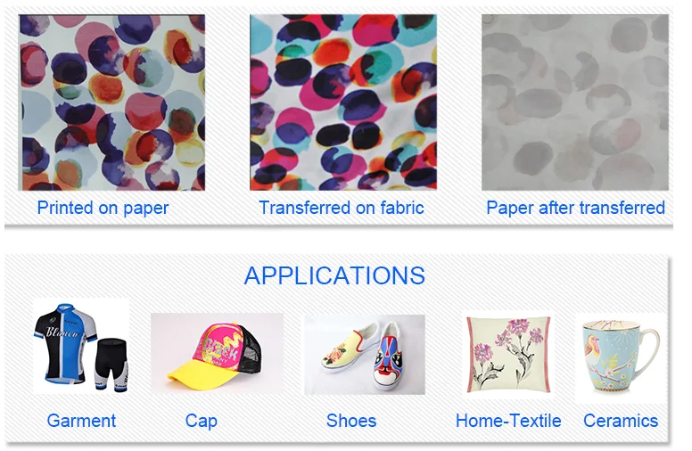 sublimation paper uesd
