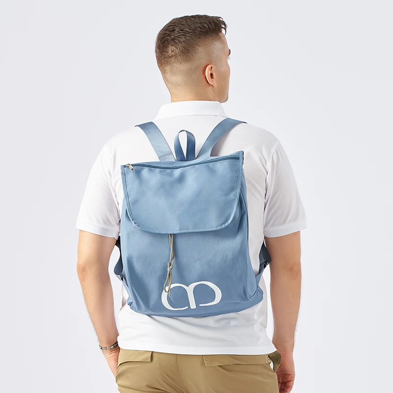 Reach audited reusable travel duffel bags sustainable RPET recycled polyester backpack